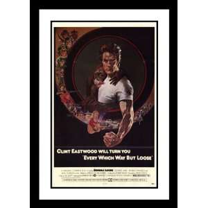  Every Which Way But Loose Framed and Double Matted 20x26 