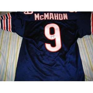  Jim McMahon autographed Chicago Bears authentic rookie jersey 