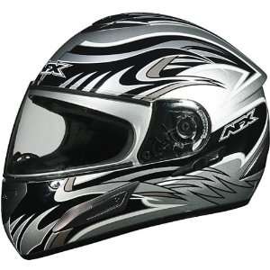 FX 100 Sports Bike Racing Motorcycle Helmet w/ Free B&F Heart Sticker 