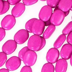  10mm Oval Pink Magnesite Gemstone Beads Arts, Crafts 