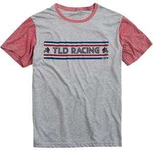  Troy Lee Designs Take It Back T Shirt   Small/Grey/Red 