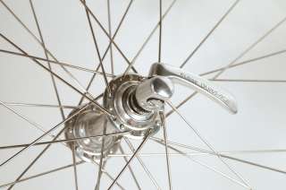   extremely well built by wheelsmith vintage classic hand laced wheels