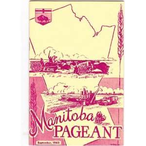  Manitoba Pageant 1963  September Manitoba Pageant Books