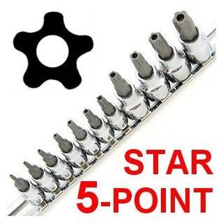 Anytime Tools 11 pc 5 POINT STAR TORX TAMPER PROOF SECURITY