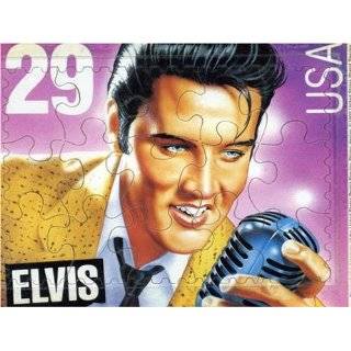 Elvis 550 Piece Puzzle USA 29 Cent Stamp Rock & Roll  Toys & Games 