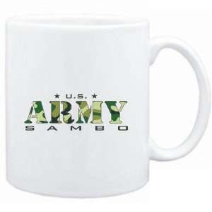    Mug White  US ARMY Sambo / CAMOUFLAGE  Sports