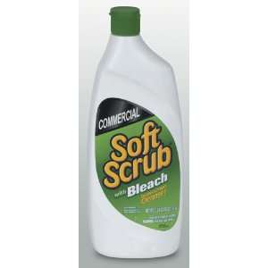 Soft Scrub Commercial Disinfectant Cleanser with Bleach   36oz 