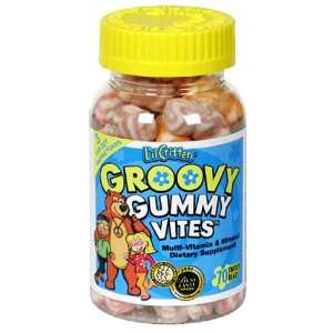 il Critters Groovy Gummy Vites Multi Vitamin & Mineral, Swirly Bears 