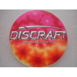 Discraft Super Color Disc Golf Mini Star Dynamic Discs