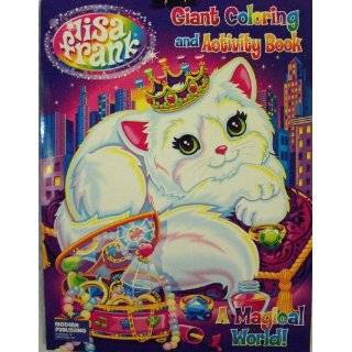 Lisa Frank Coloring & Activity Book ~96 Pg A Magical World~Kitten with 