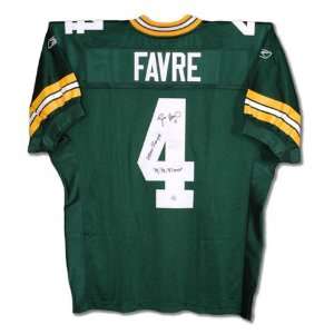  Brett Favre Green Bay Packers Autographed Jersey with 