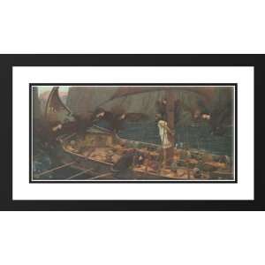   , John William 24x16 Framed and Double Matted Ulysses and the Sirens