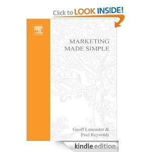 Marketing Made Simple (Made Simple Books) Geoff Lancaster, Paul 