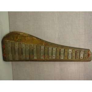   Primitive 2 1/2 Octave Folk Art Xylophone which ca 