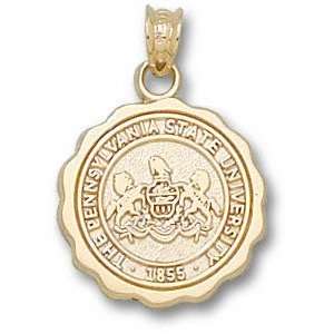  Penn State Nittany Lions 10K Gold Seal Pendant Sports 