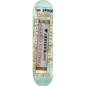  Cliche Collet Bus Ticket Deck 7.75 Sale Skateboard Decks 