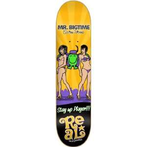 Real Torres Blob Squad Skateboard Deck   8.18 Mr. Bigtime  