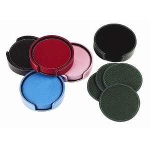  Goodhope Bags 8245 Leather Coaster Set (Set of 4) Color 