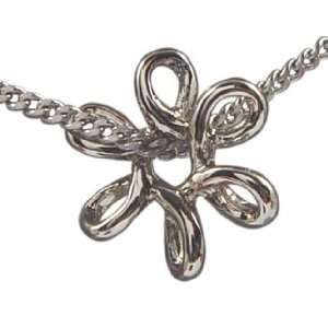  Flower Slide Necklace/Mixed Metal Jewelry