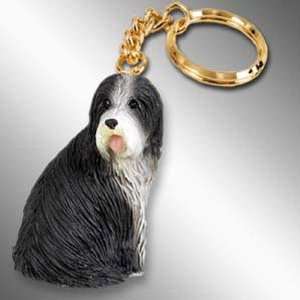  Bearded Collie Tiny Ones Dog Keychains (2 1/2 in) Pet 