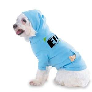   ELI Hooded (Hoody) T Shirt with pocket for your Dog or Cat Size SMALL