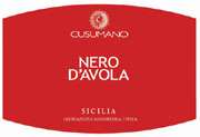 Cusumano Nero dAvola 2005 