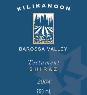 Kilikanoon Testament Shiraz 2004 