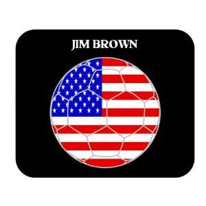  Jim Brown (USA) Soccer Mouse Pad 
