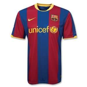  Barcelona 10/11 Home Soccer Jersey
