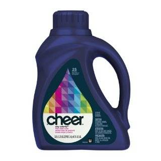 Cheer 2x Ultra Liquid Bright Clean Scent, 25 Loads, 40 Ounce(Packaging 