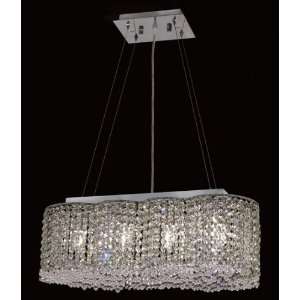 Impressive oval formed crystal chandelier lighting fixtures EL295D20 