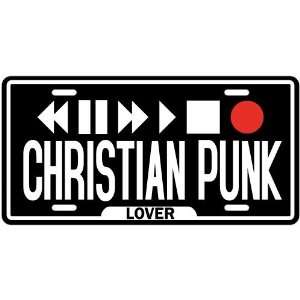  New  Play Christian Punk  License Plate Music