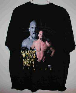 Goldberg Whos Next WCW Wrestling Tshirt XL  