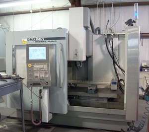 CNC VERTICAL MACHINING CENTER 2005 1900 HOURS 4TH AXIS LASER TOOL 