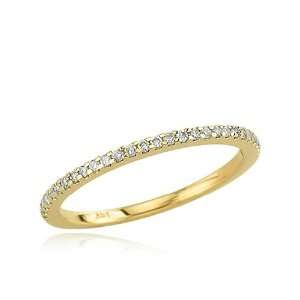   Yellow Gold Diamond Ring Diamond quality AA (I1 I2 clarity, G I color
