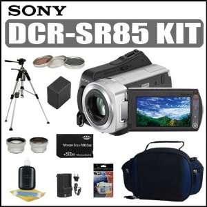  Sony DCR SR85 1MP 60GB Hard Drive Handycam Camcorder 