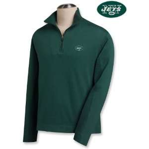  Cutter & Buck New York Jets 1/4 Zip Sweatshirt 3X Large 