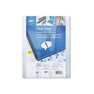  GBC Clear View Presentation Covers, 11 x 8.5  Inches, 7 mm 