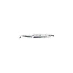 Squadron Fine Point 45 Degree Curve X Action Stainless Steel Tweezer 