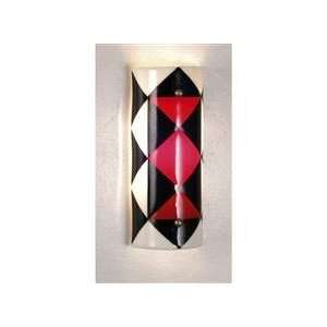  5W Jester Fused Glass Wall Sconce