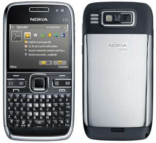 NEW NOKIA E72 BLACK UNLOCKED 3G GPS CELL PHONE + GIFTS 0758478018279 