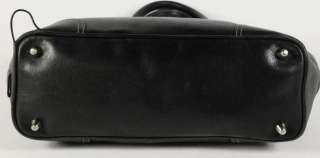 Coach Black Leather Soho Tote Carry All Shoulder Bag Handbag Purse 