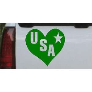   USA Heart Military Car Window Wall Laptop Decal Sticker Automotive