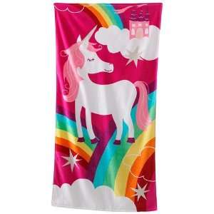  Jumping Beans Unicorn Beach Towel 