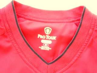 Pro Tour® V Neck Windshirt Resistant Mens Jacket MEDIUM  