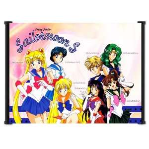  Sailor Moon Anime Fabric Wall Scroll Poster (41x32 
