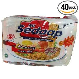 Mi Sedaap Goreng, 91 Gram (Pack of 40)  Grocery & Gourmet 