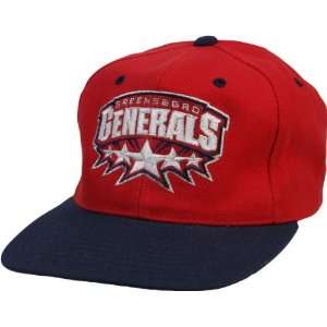    Greensboro Generals East Coast Hockey League Cap