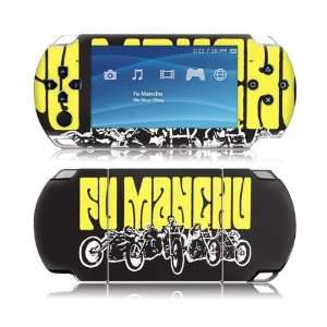 MusicSkins MS FUMA10014 Sony PSP Slim  Fu Manchu  Biker Skin