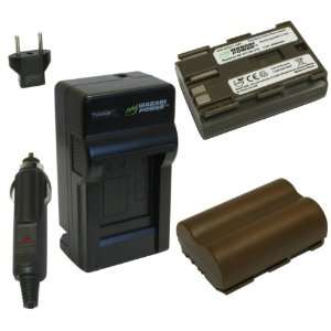  Wasabi Power Battery and Charger Kit for Canon BP 511, BP 511A, EOS 